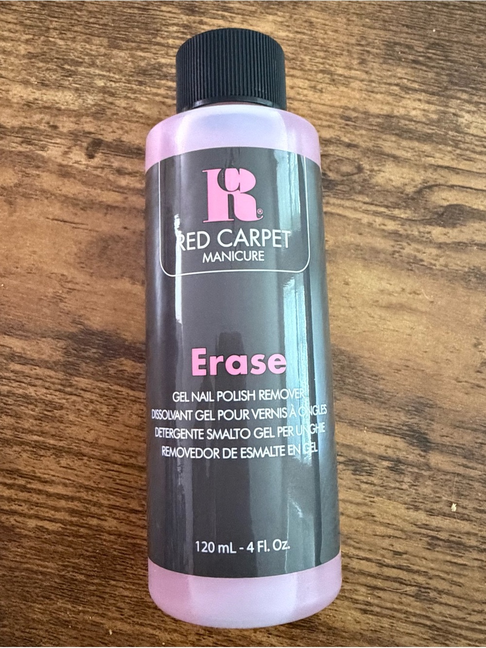 Erase Gel Nail Polish Remover - Pink